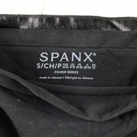 Spanx Higher Power Panties Very Black Size Small NWOT